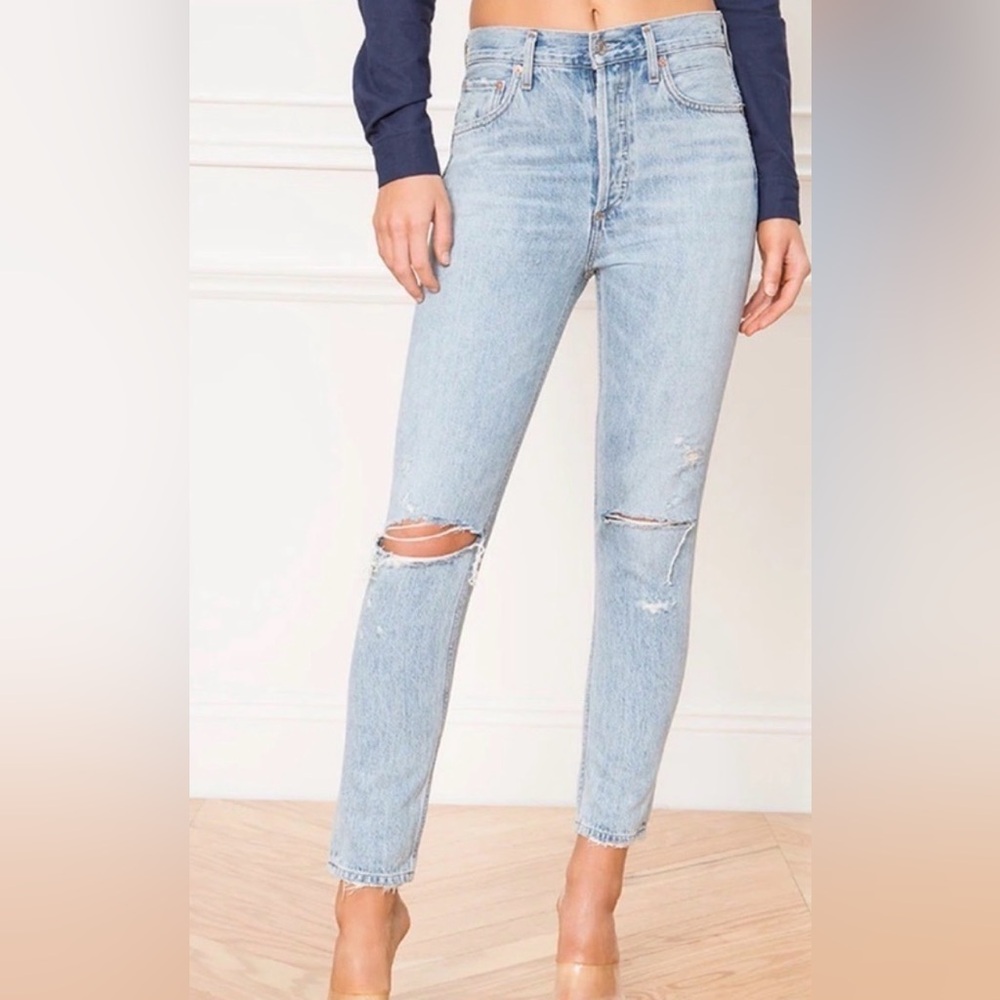 Agolde Jamie High Rise Classic Jeans